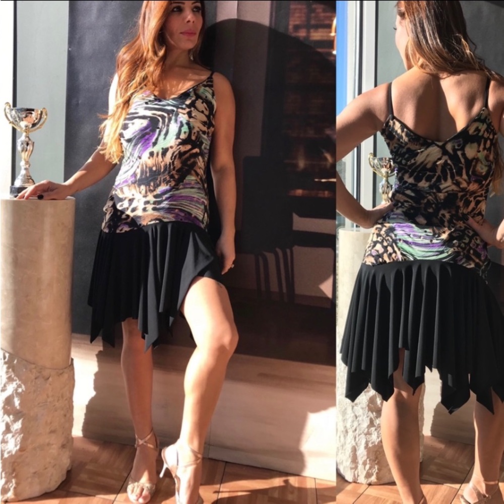 Latin dance dress